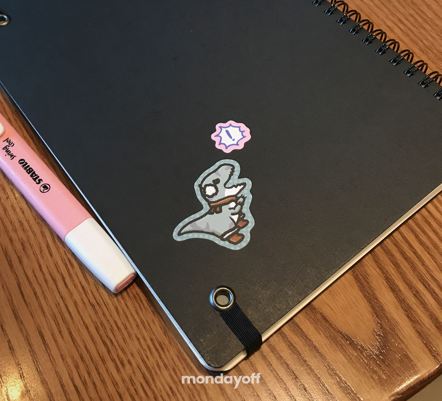 Dino colorful kiss-cut sticker set