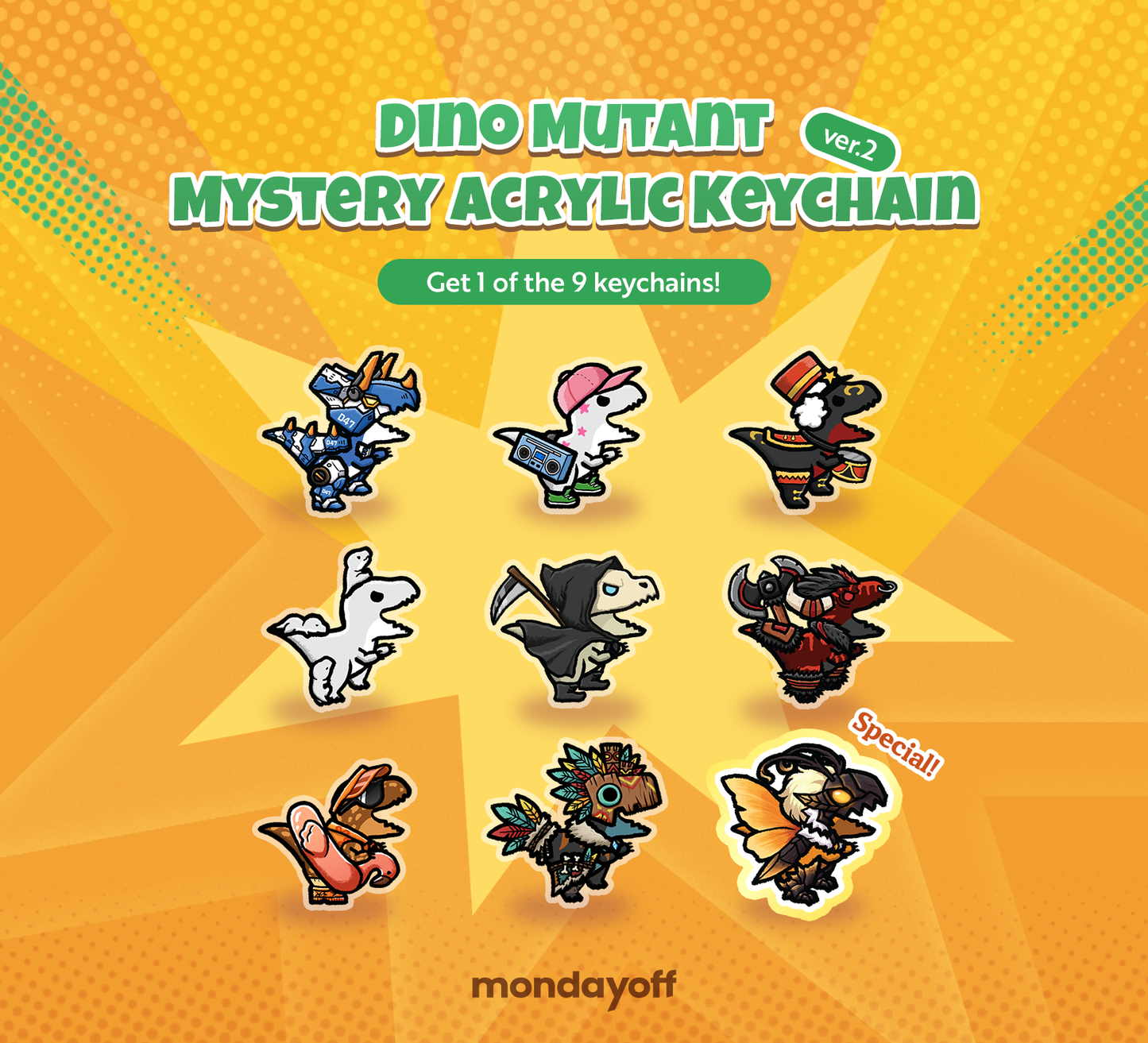 Mystery Acrylic Keychain ver.2