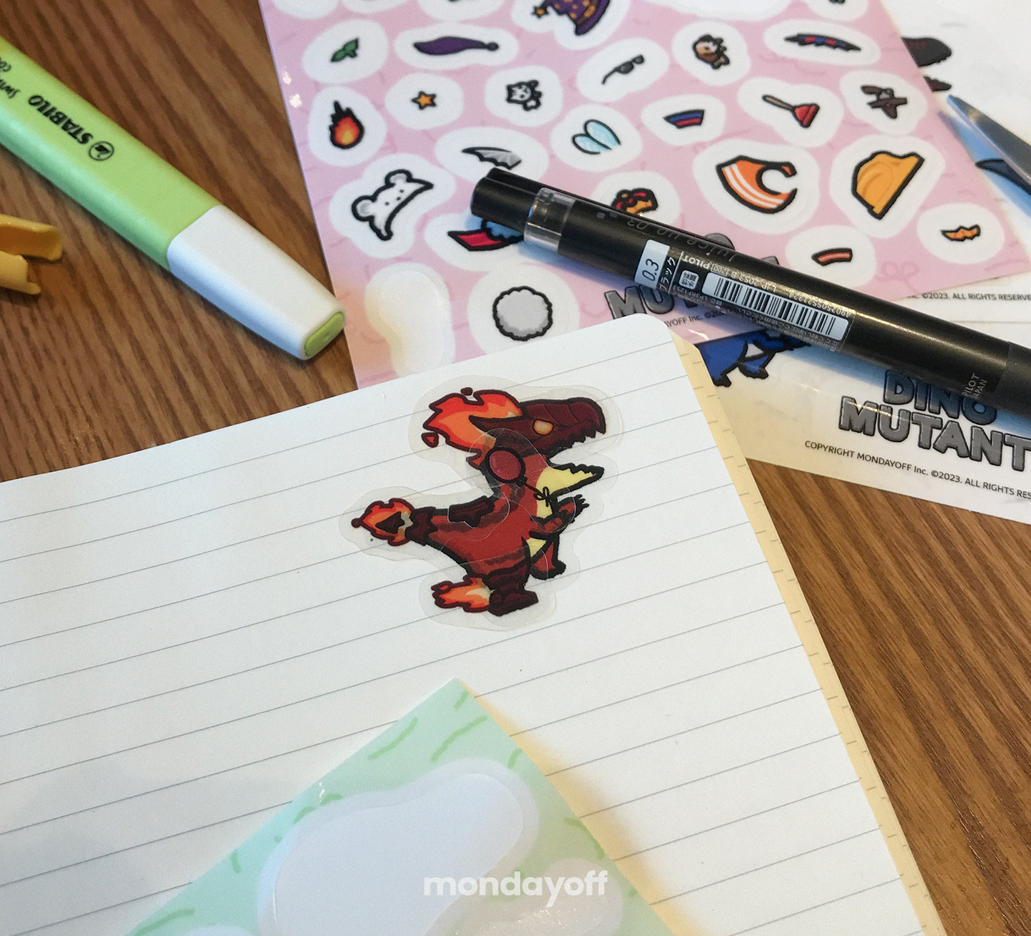 Dino Custom Sticker pack