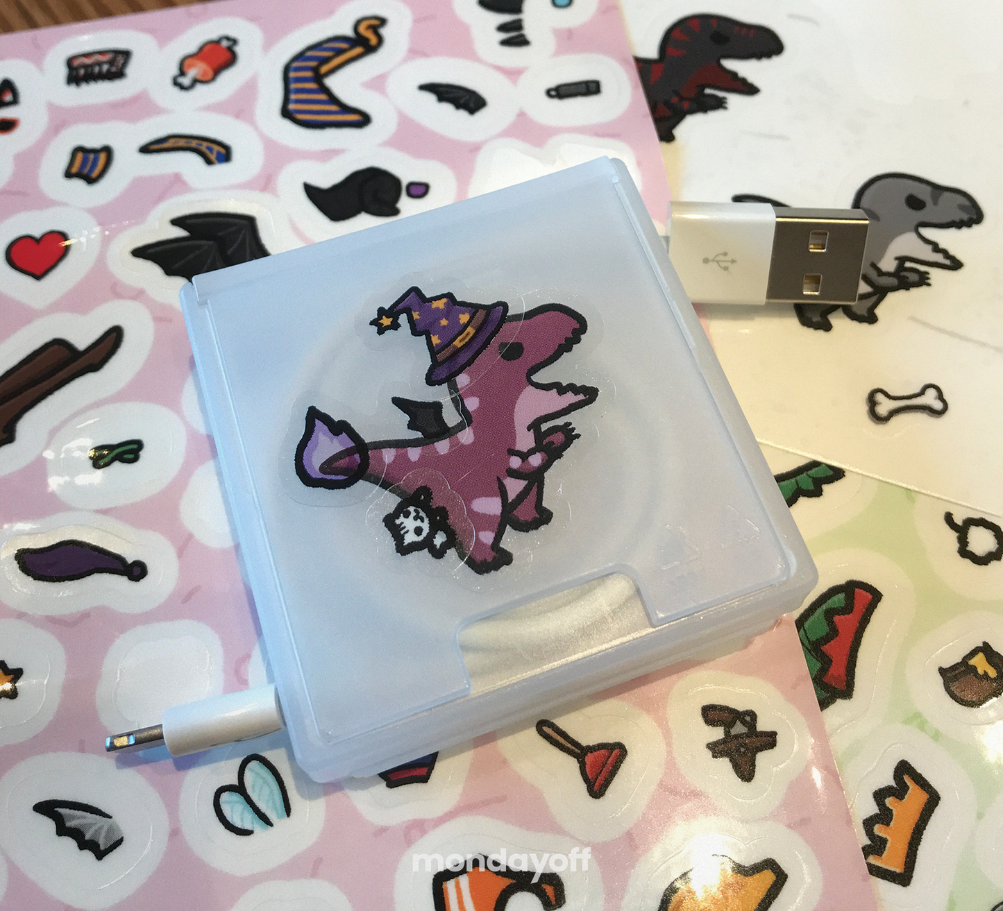 Dino Custom Sticker pack
